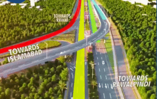 T-Chowk Flyover CDA Islamabad